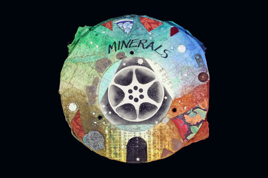 Mineral Kingdom, 18" x 18", 2011